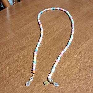 Colorful Beaded Eyeglass Chain
